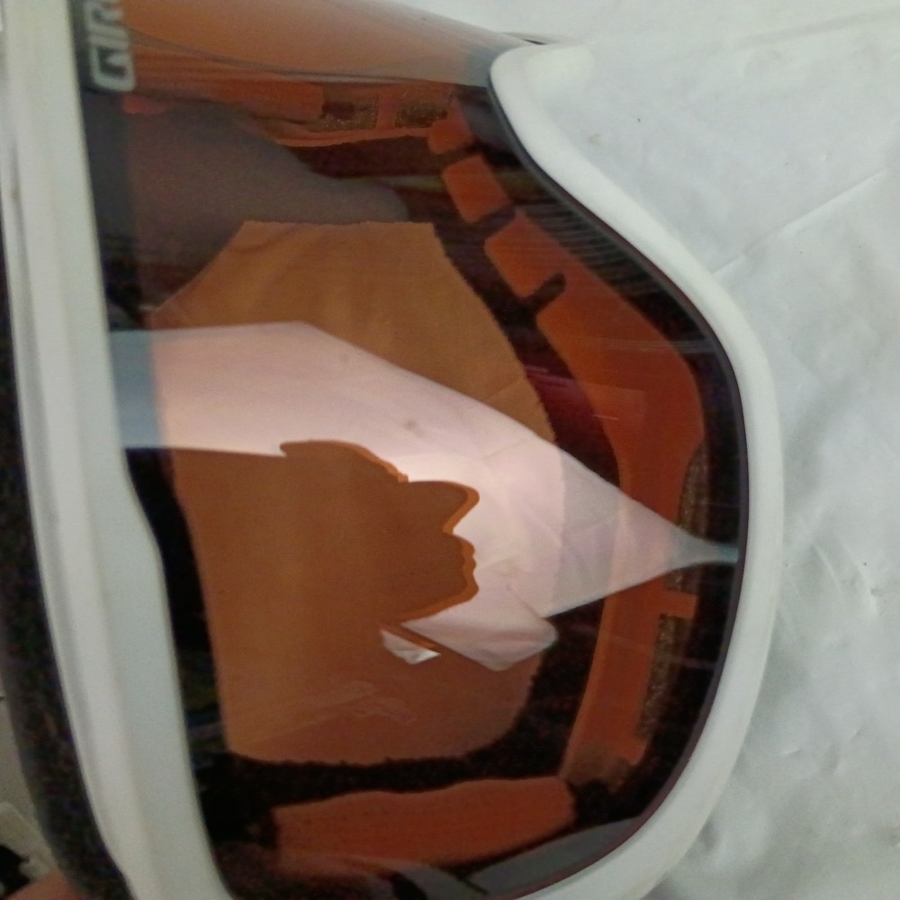 Giro Adult Verge Zoom Snow Goggles White Amber Rose Lens Clear View Anti-Fog Ski - Picture 6 of 7